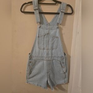 Old Navy Light Blue Denim Overalls